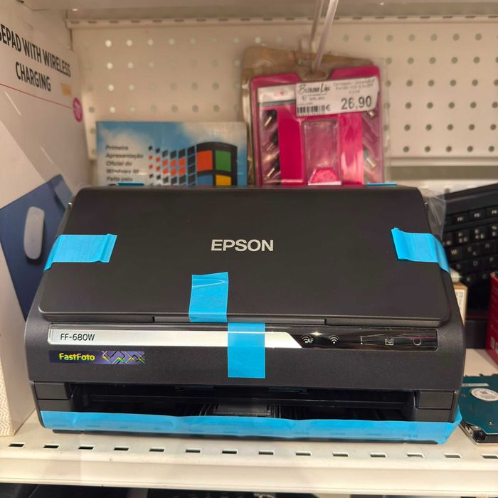 Epson FastFoto FF-680W Wi-Fi | Scanner Fotográfico Profissional | Nova