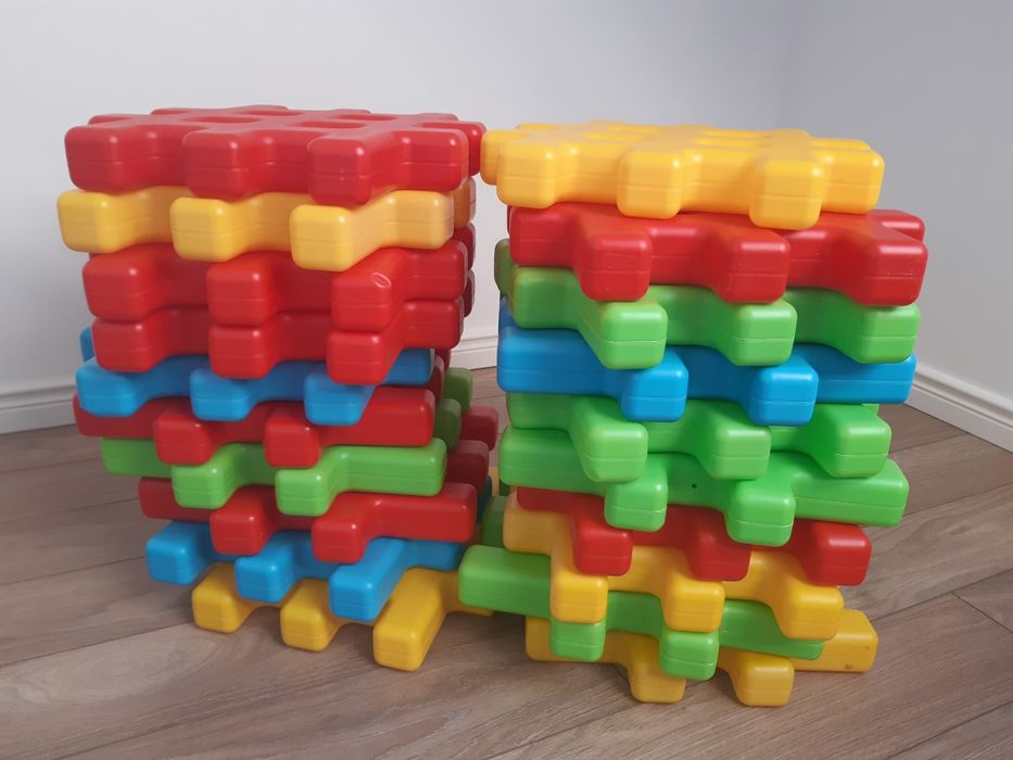 MOCHTOYS Ogromne klocki konstrukcyjne mega wafle