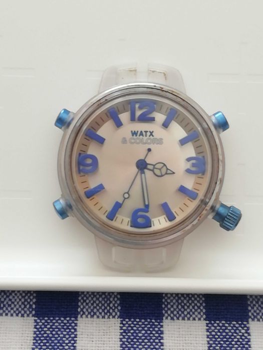 Máquina relógio WATX analógico funcional