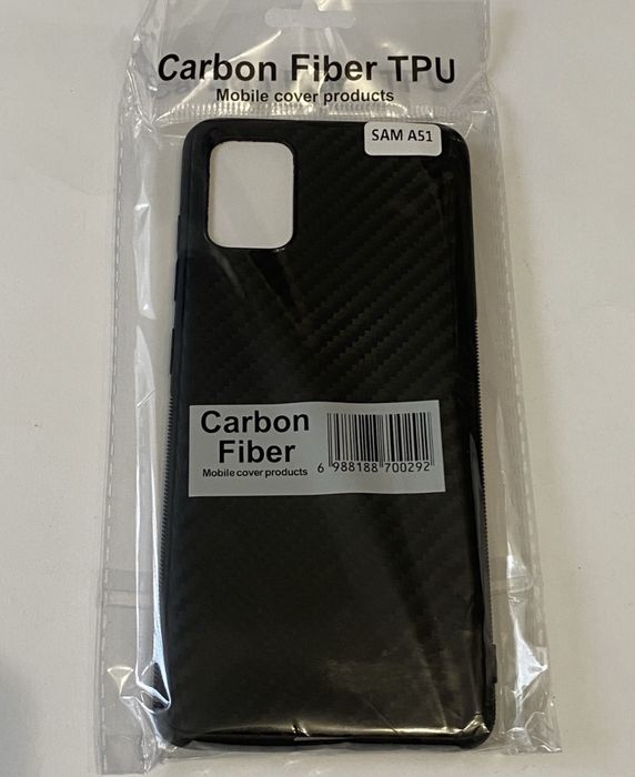 Чехол Samsung A51 / A515 Carbon Протиударний