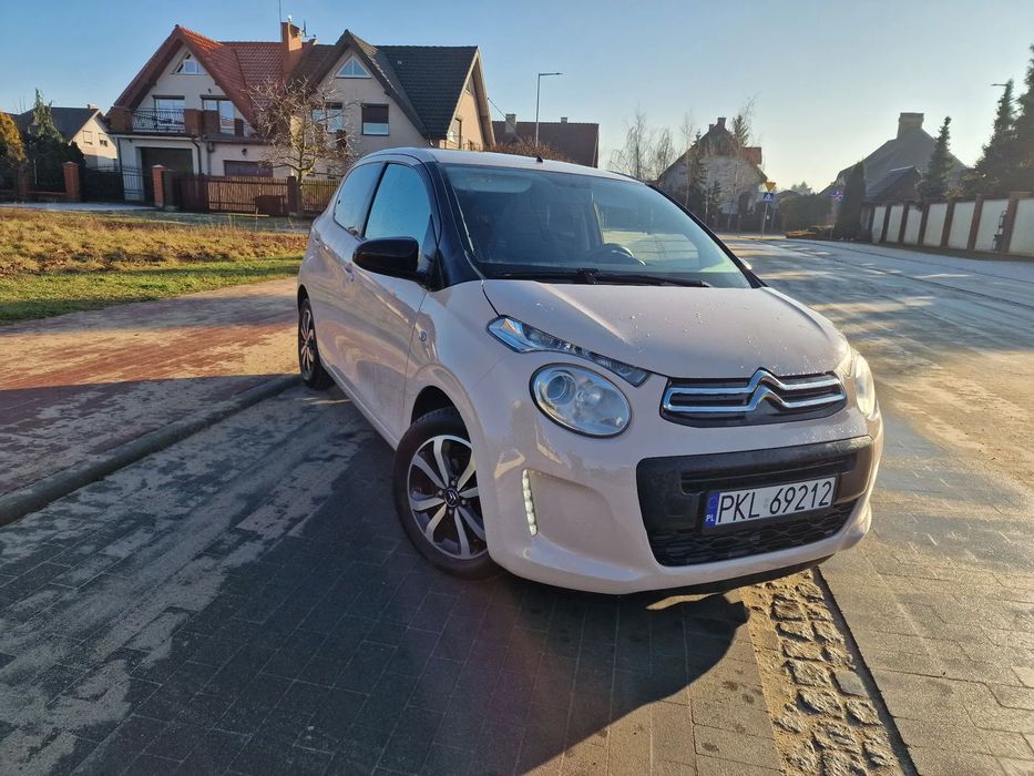 Citroën C1 KLIMATYZACJA Piękny Kolor Alufelgi Kamera Cofania 5 Drzwi Czarne Szyby