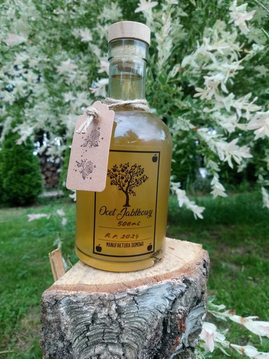 Ocet jabłkowy fermentowany naturalnie