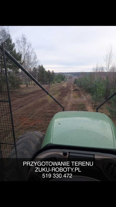 MULCZER LESNY i WGŁĘBNY czyszczenie działek wycinka drzew
