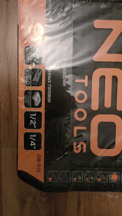 Klucze nasadowe neo tools 77 elementów zestw 08-915