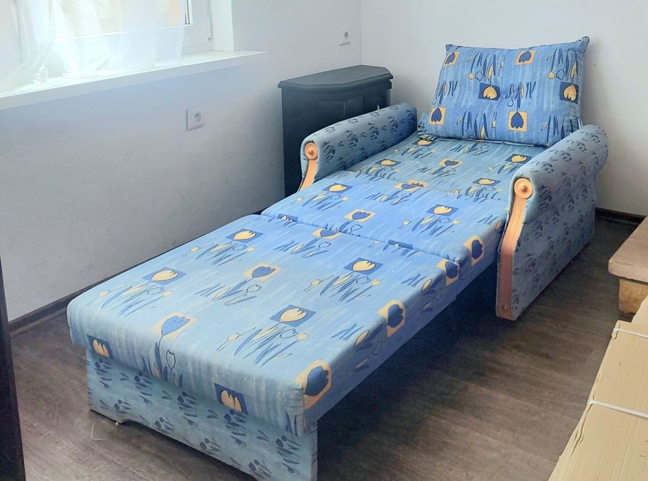 Rozkładany fotel amerykanka z funkcją spania/ sofa jednoosobowa