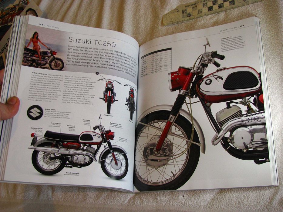 Livro "The Motor Bike Book The Definitive Visual History", DK