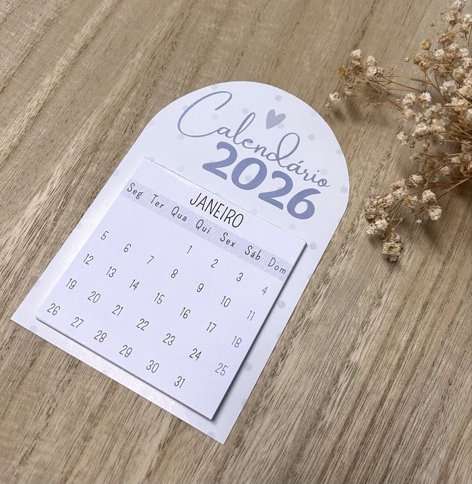 Calendário Magnético 2026
