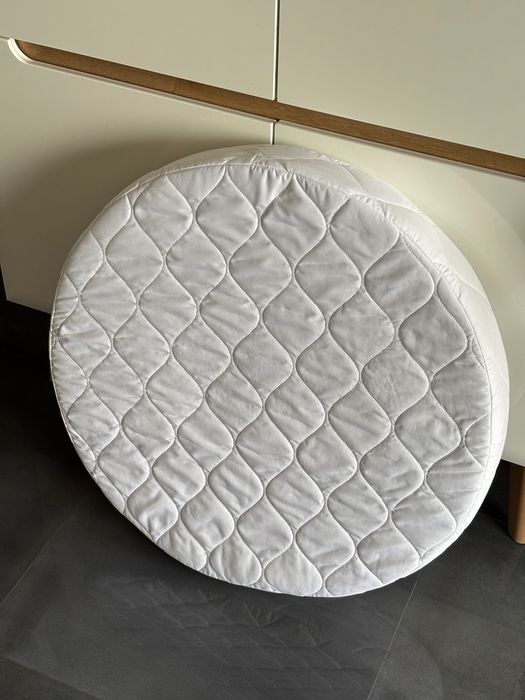 Materac Okrągły PREMIUM Kinderlux + prześcieradełko