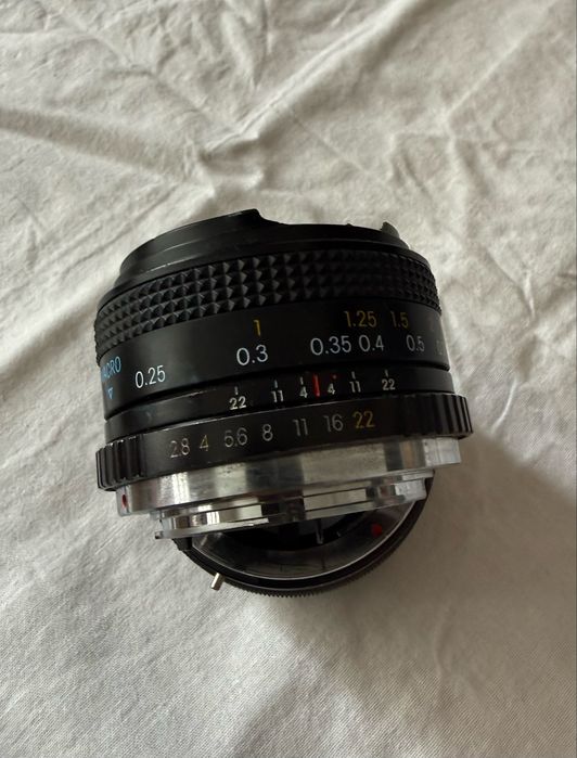 Carl Zeiss Jena MC 28mm f/2.8 (M42) + адаптер Nikon