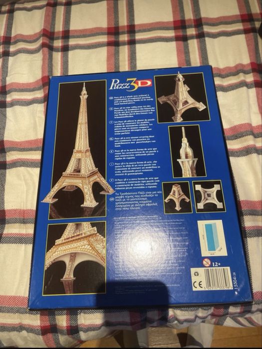 Puzzle torre eifel 3d