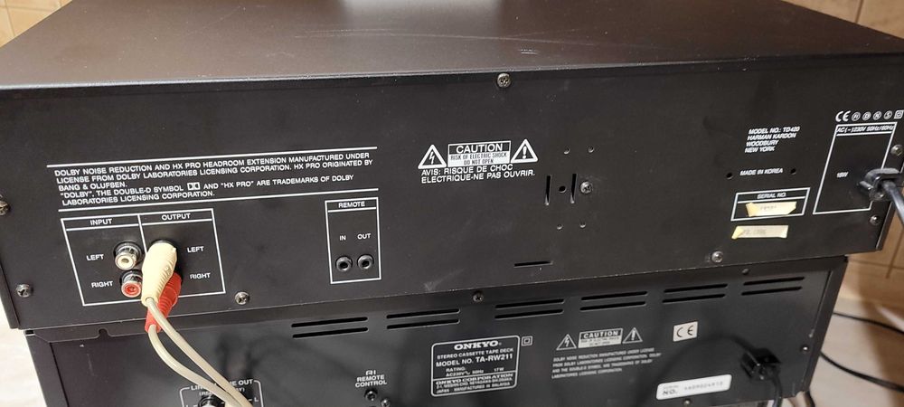 Magnetofon HARMAN KARDON TD 420 szuflada