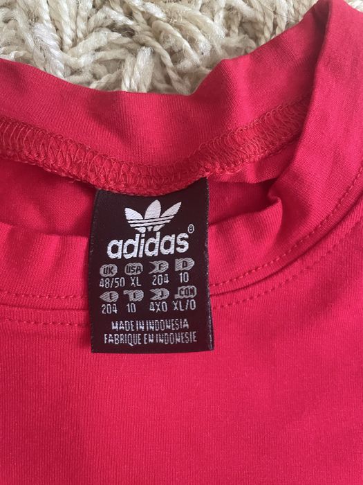 red adidas longsleeve червоний лонг адідас