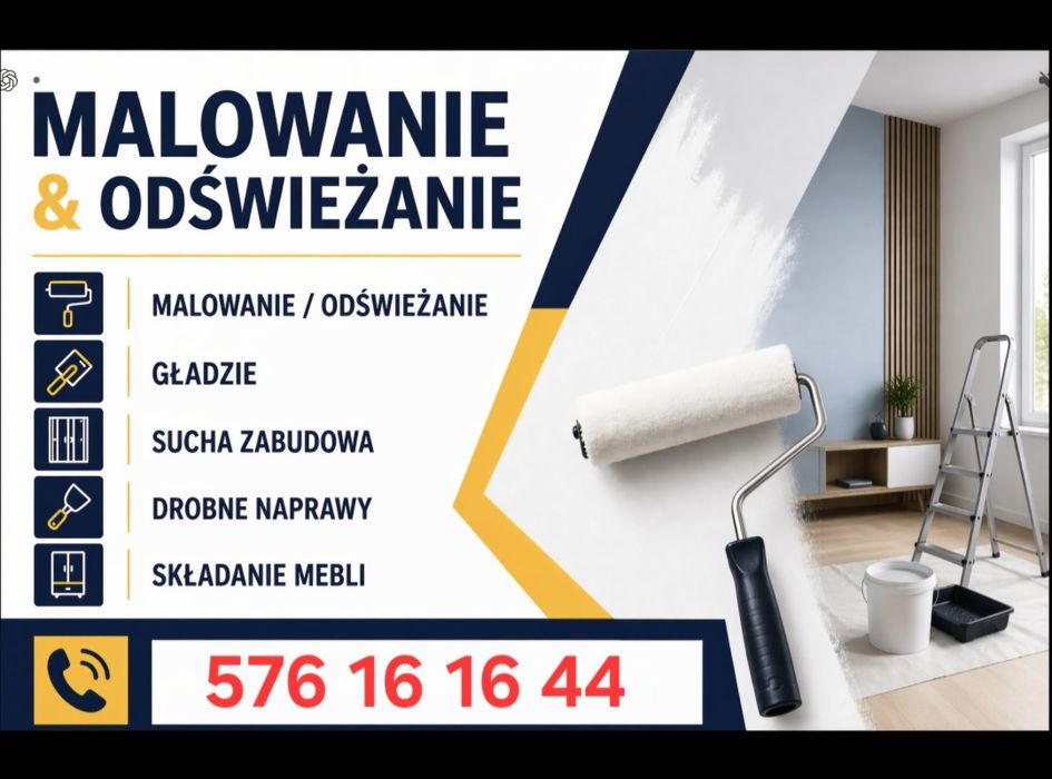 Malowanie mieszkań