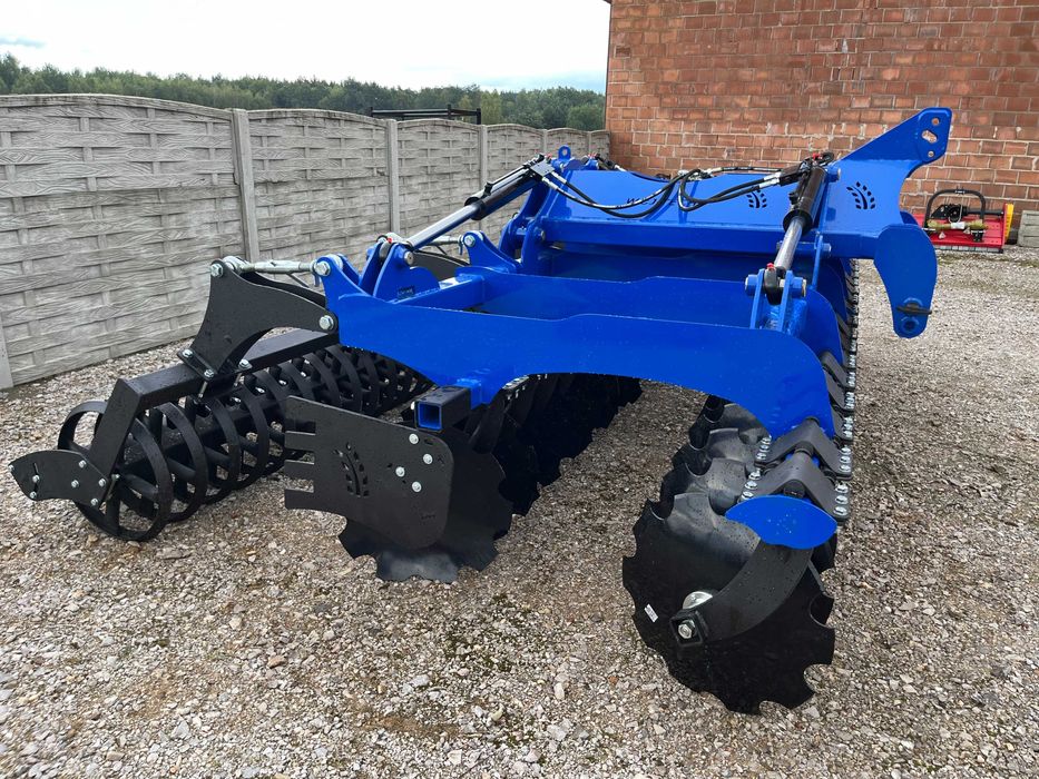 Brona talerzowa talerzówka hydrauliczna składana 4m 5m // Woj-Tech
