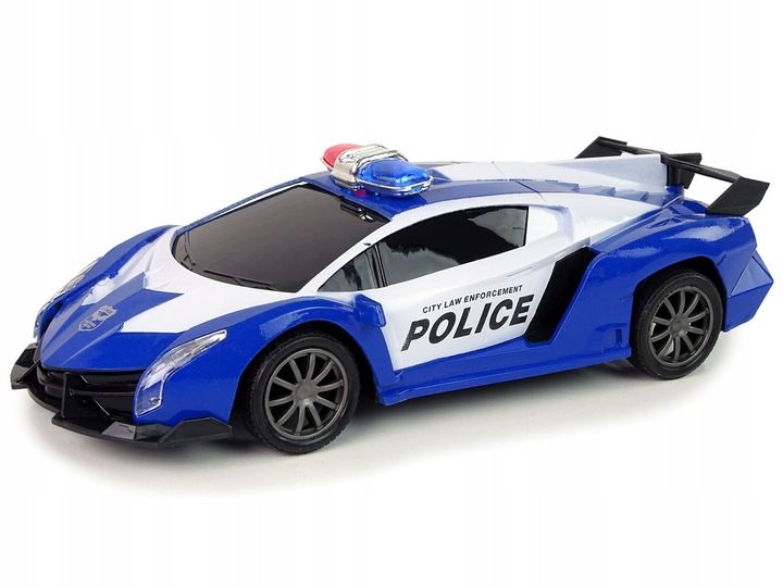 Auto Samochód Wyścigowe Policja R/c Policyjne Pilot Na Sterowanie Rc