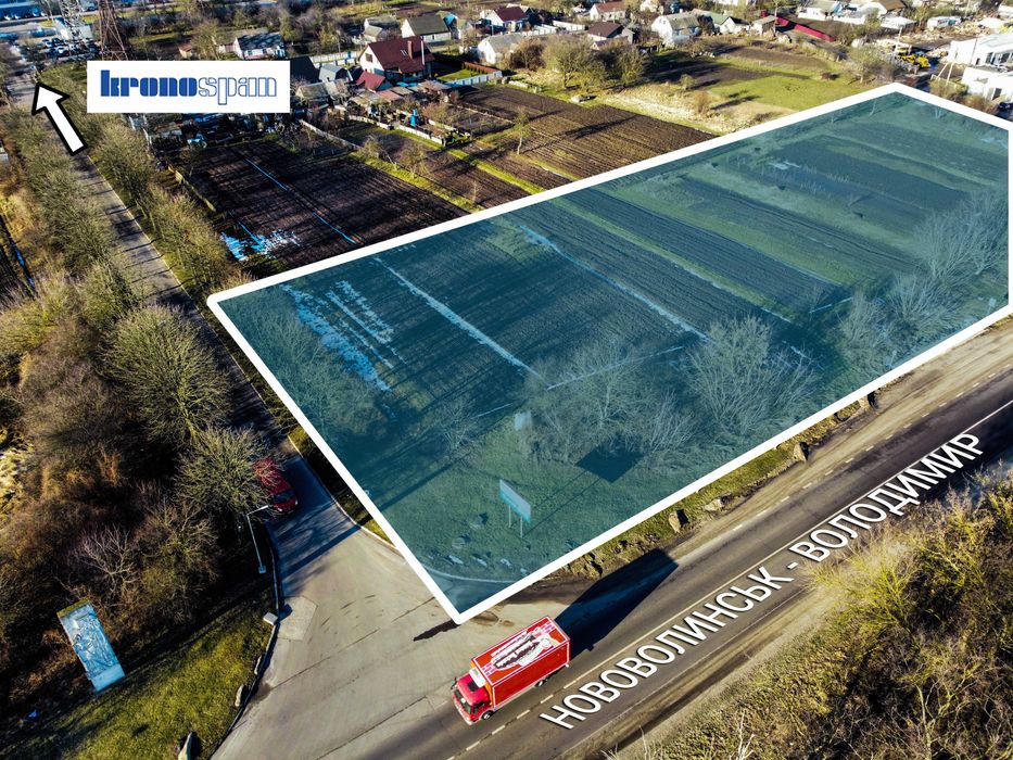 Комерційна ділянка 65 соток над трасою