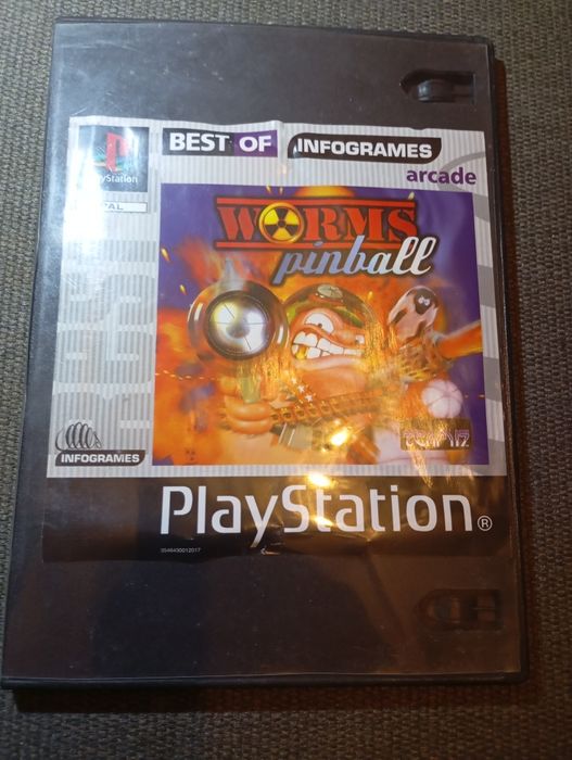 Worms Pinball Ps1
