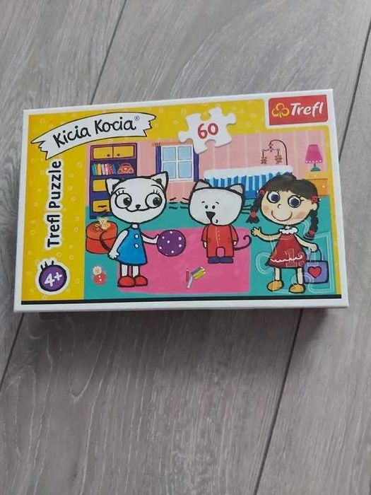 Zestaw Puzzli 4+ trefl dla dzieci