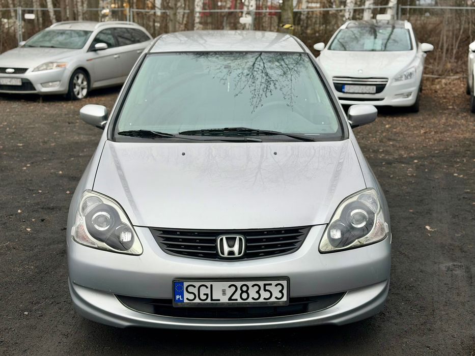 Honda Civic 1.7D 2004r. 5 Drzwi Klima Wspomaganie