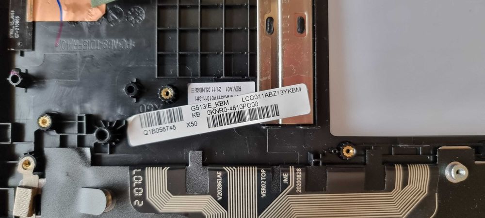 Teclado para portátil Gaming Asus ROG Strix G15 G513IE