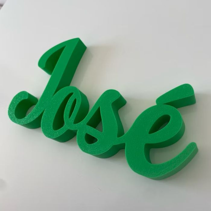 Nomes decorativos 3d