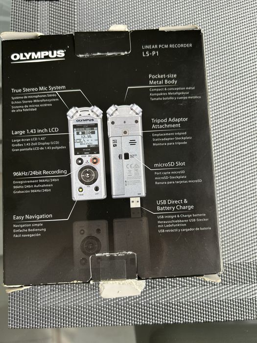 Dyktafon olympus LS-P1 4GB