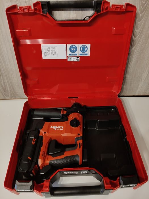 HILTI TE 4-22 NURON aku młotowiertarka udar SDS plus 4.0ah NOWA