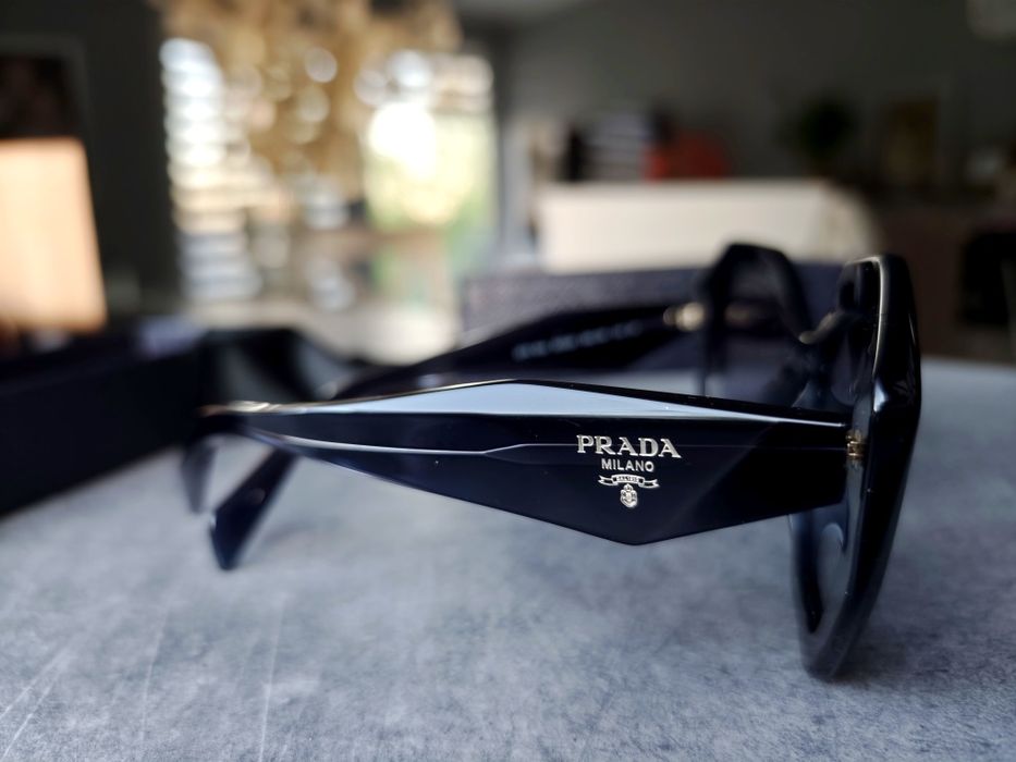 Okulary Prada granatowe nowe piękne oryginalne