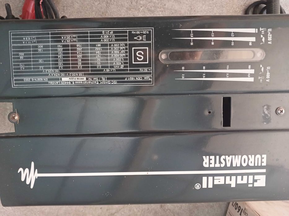 Maquina soldar Einhell