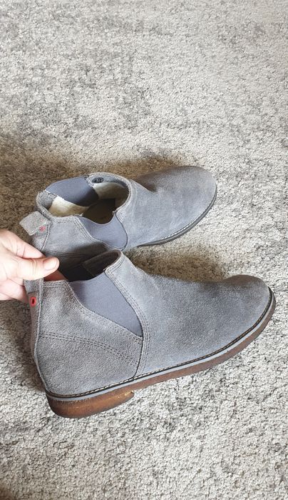 Sztyblety botki polbuty zamsz Esprit