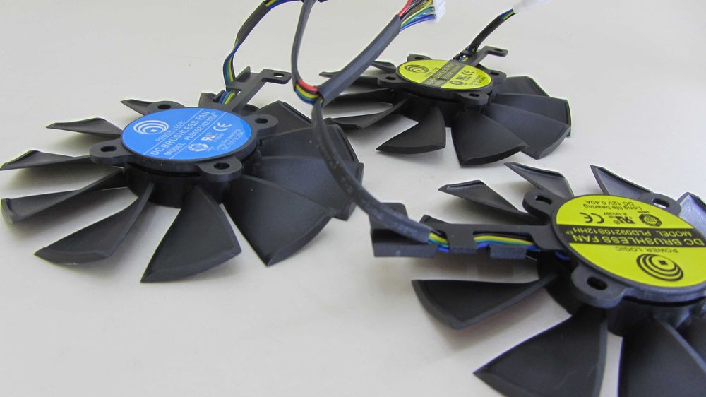 вентилятор кулер GTX Geforce 1070 1070Ti 1080 1080Ti 1060 Asus Strix