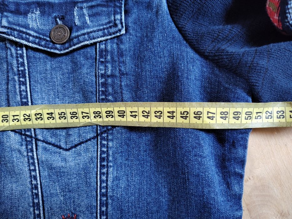 Ocieplana kurtka jeansowa Desigual - r.42 (nowa bez metki)