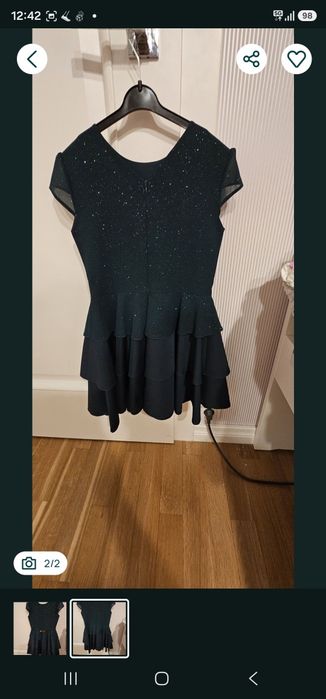 Koszula dziewczęca nowa z metką r 140 plus elegancka sukienka