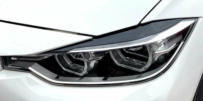 Brewki Lamp BMW F30 F31 Czarny połysk
