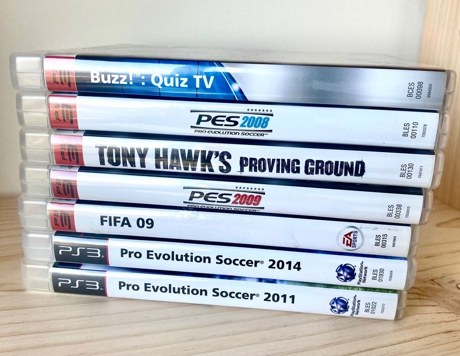 Conjunto de 7 VideoJogos PS3