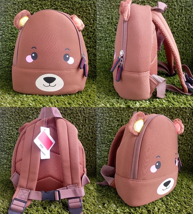 Рюкзак дитячий з 3d дизайном, рюкзачок машинка