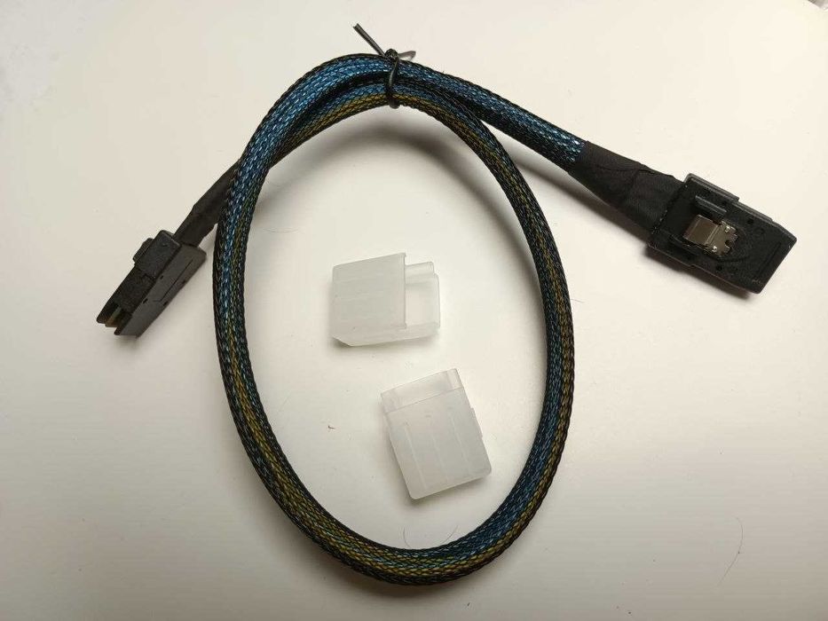 Кабель переходник на диск SATA и SAS 36-pin SFF-8087 SFF-8642 SFF-8482