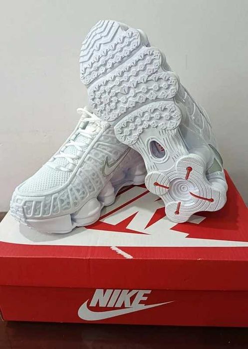 "Buty męskie Trampki" Nike_Shox_TL_White R.40