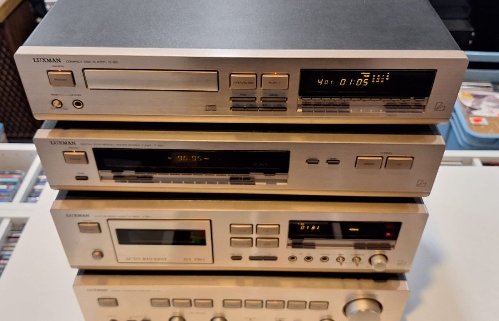 Luxman kompletna wieźa stereo . B.dobry . Gwarancja od Audio Vintage