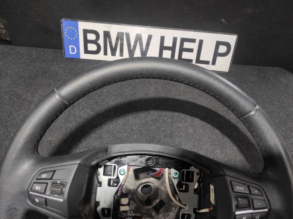 Руль Рулевое Колесо БМВ Ф10 528 N20 N55 Разборка BMW HELP