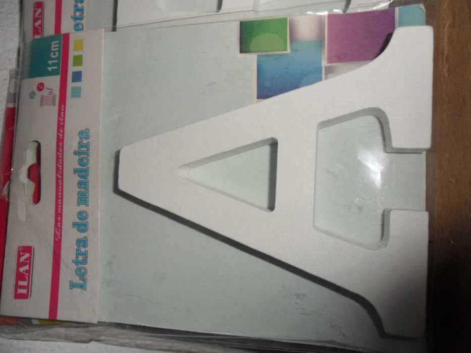 Conjunto de 3 Letras Madeira