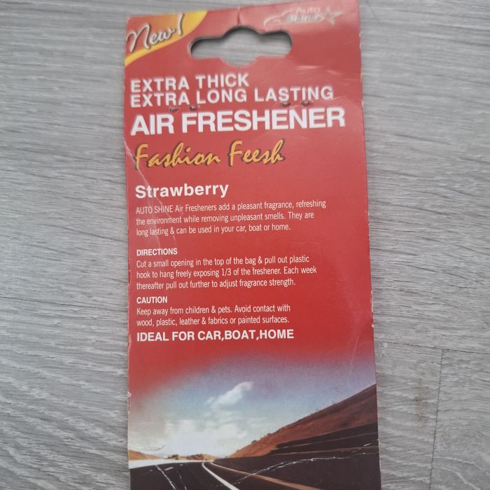 Odświeżacz powietrza Auto Shine – Extra Thick, Extra Long LastingWiszą