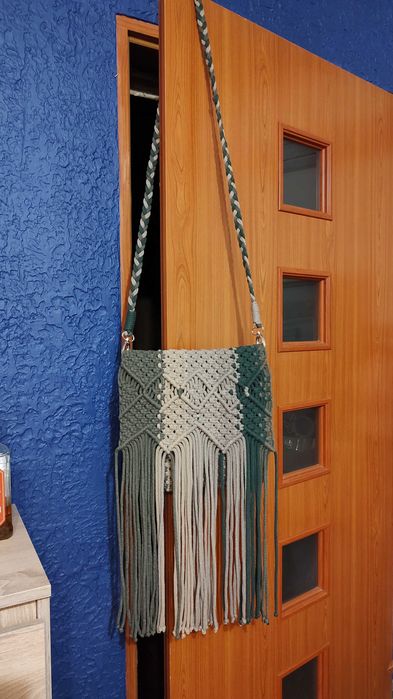Torebka z Makramy