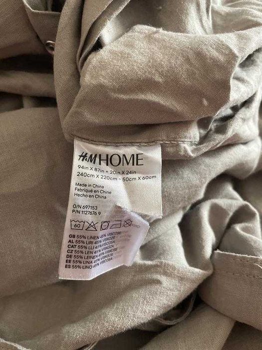 пододеяльник лен/вискоза H&M