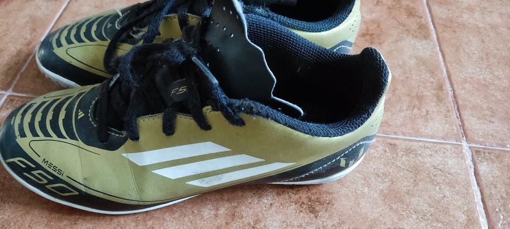 Chuteiras de futsal, tennis adidas messi nr35