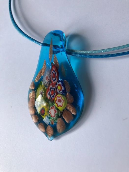 Piękna zawieszka ze szkła MURANO, oryginalny prezent!