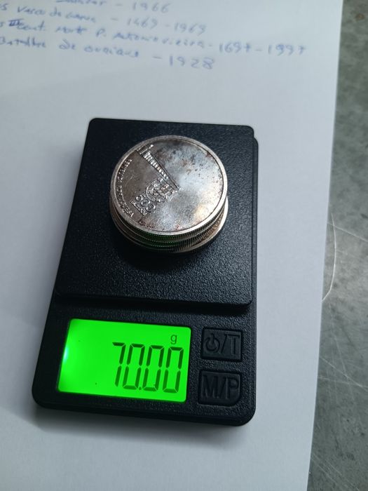 Lote de 20 moedas prata República Portuguesa