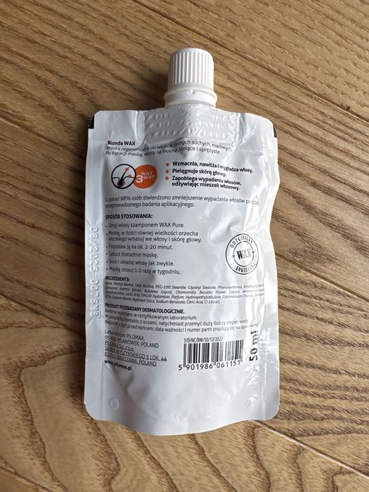 Wax odżywka do włosów kuracja na 30 dni