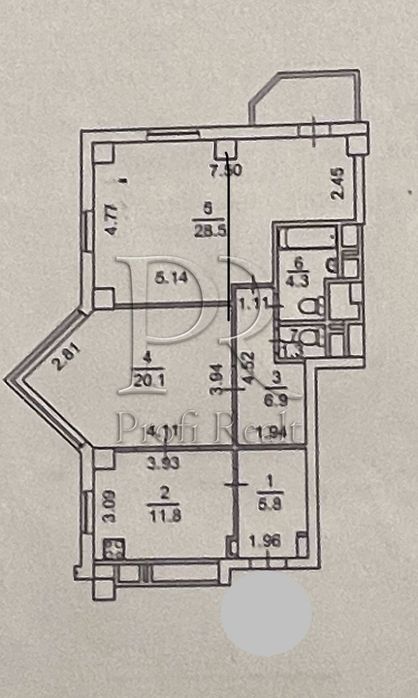 3-комнатная квартира по адресу (площадь 80 м²) - Atlanta.ua - фото 18