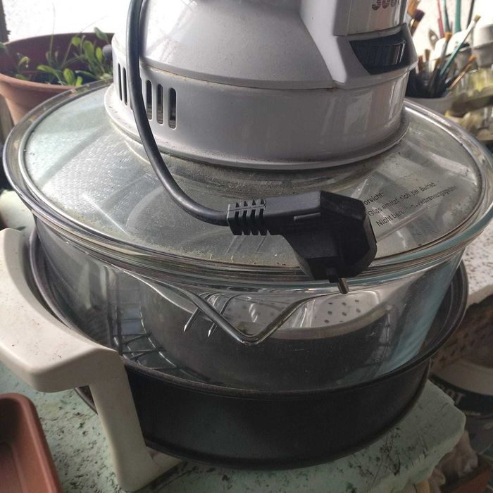 Forno de halogénio / convecção com vários acessórios